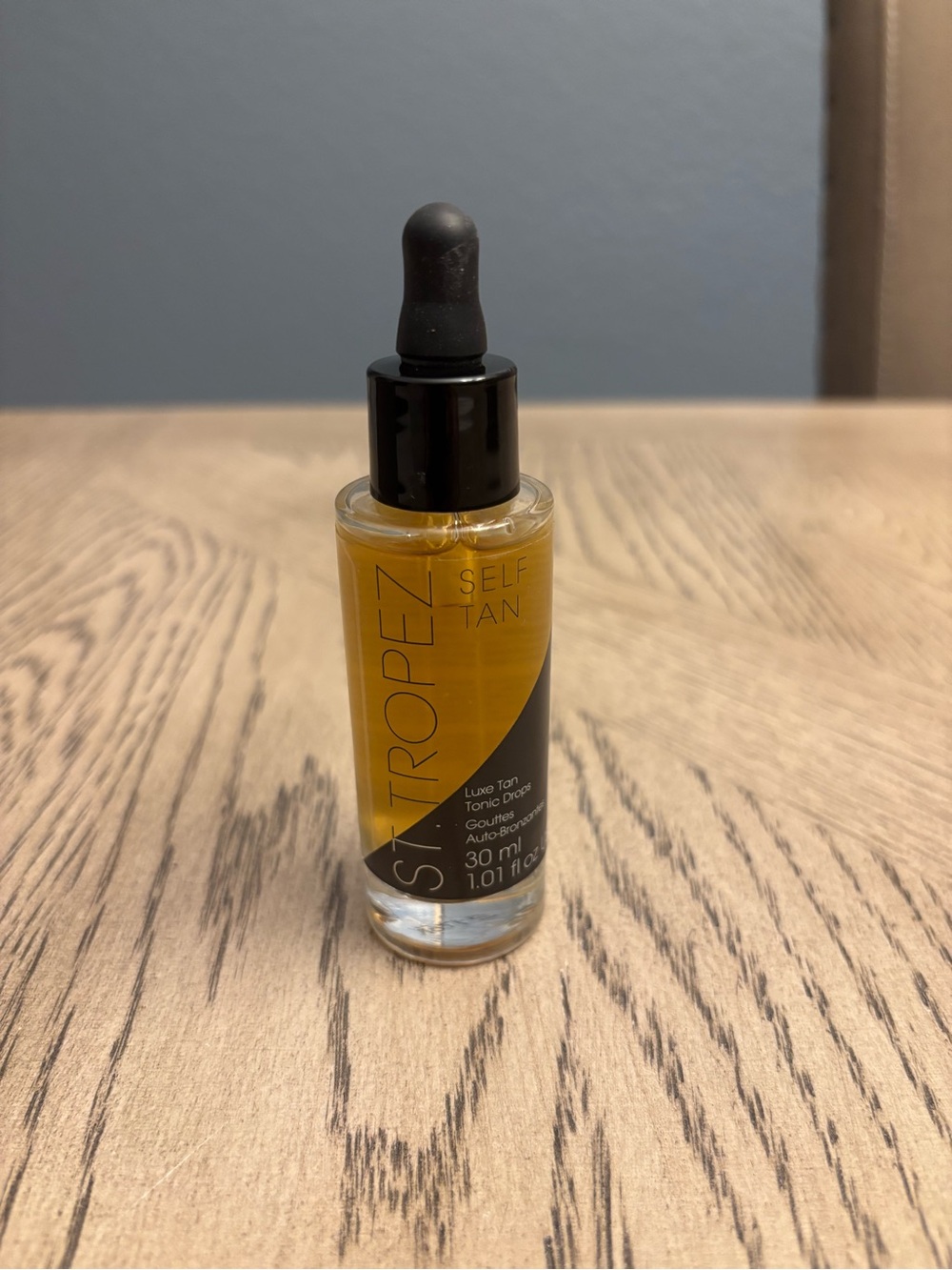 New St. Tropez Luxe Tan Tonic Glow Drops 1 oz Face Self Tanner Niacinamide